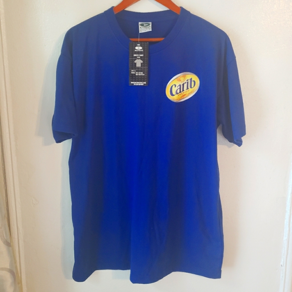 Rossi Vintage Carib XL Blue Tshirt